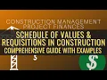 The Schedule Of Values SOV Requisition In Construction A Step-By-Step Guide With Examples