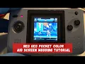 MOD The Neo-Geo Pocket Color AIO TFT Screen UPGRADE NGPC Tutorial 2023