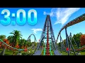 3 Minute Roller Coaster Countdown Timer 3 Minute Timer with Extreme Roller Coaster Simulation