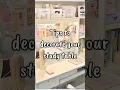 How to make your study table aesthetic