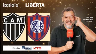 ATLÉTICO X SAN LORENZO AO VIVO NA ITATIAIA | REACT DA COPA LIBERTADORES 2024