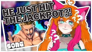 catgirl reacts hakari rap song hit the jackpot gameboyjones brazilian phonk hakari dance 