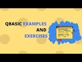 Circle Statement how to draw a circle in Qbasic