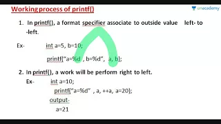 Learning C Language - Working process of printf scanf