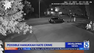 Possible Hanukkah hate crime in Redlands