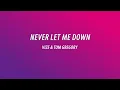 VIZE & Tom Gregory - Never Let Me Down (Lyrics)