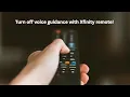 How to turn off voice guidance with your Xfinity remote Shut off Comcast voice guidance