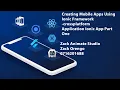 Creating Mobile Apps Using Ionic Framework - crossplatform Application Ionic App Part One