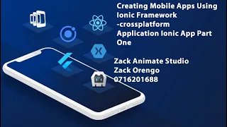 Creating Mobile Apps Using Ionic Framework - crossplatform Application Ionic App Part One
