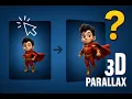 Card Hover Animation From 2D to Fantastic 3D Tilt Parallax Effect