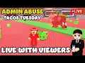 Download Lagu LIVE🔴 Admin Abuse \u0026 Tacos Tuesday Countdown (Steal A Brainrot) #roblox #stealabrainrot
