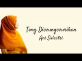 Download Lagu Tong Diceungceurikan - Ani Sulastri | Lirik Video