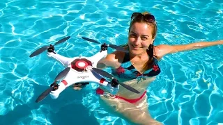 “Mariner” Drone w/WATERPROOF FPV!!  DON’T try this with your DJI Phantom or Inspire!