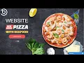 Create Pizza Shop Using Ecommerce Website Theme Responsive Bootstrap 2020 CodeBox