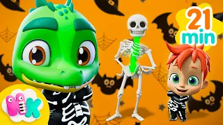 La Danza Delle Ossa! 💀🎃 Buu! 👻 Canzoni di Halloween per Bambini | HeyKids Italiano