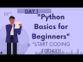 Python Basics Print Statements Escape Sequences and Simple Programs Roh s Code Academy Day1