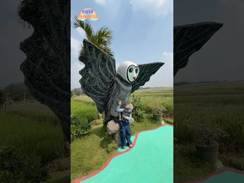 ADA BURUNG HANTU ASLI DAN PALSU #shorts #viral #burung #owl #patung #hewan #lucu #burunghantu #main