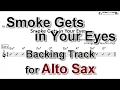Lagu Smoke Gets in Your Eyes - Backing Track with Sheet Music for Alto Sax