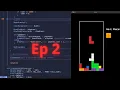 Building a Tetris clone in C - part 2 ASMR coding