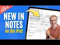 New Tools in Notes on the iPad with iPadOS 18 - Are They Useful