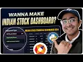 How to build Indian Stock Financial Dashboard in 2024 for FREE