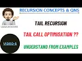 Tail Recursion Tail call Optimisation Examples Recursion Concepts And Questions 5