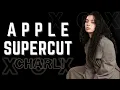 CHARLI XCX "Apple" x "Supercut" (Viral TikTok Trend Music) #trending #tiktokviral