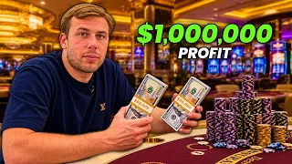 I Bet $50,000 PER HAND Playing Blackjack in Vegas...