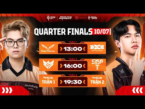 Video Thumbnail: FW vs DCG | FS vs SGP | DCG vs SGP | VÒNG TỨ KẾT - APL 2025 (NGÀY 10/07)