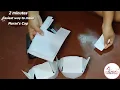 HOW TO MAKE NURSE S CAP EASY IN JUST 2 MINUTES Momshie Kris Vlogs