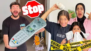 تحدي الستوب Pause طـردتهم من البيت وحصلت كــوارث غير متوقعه 