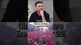 Diogo Jota S Reaction To His Tribute Song With Jamie Webster Football Song Diogojota YNWA 