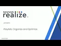 Savvas Realize Organize and Optimize with Custom Playlists