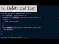 14 Test Deleting Items