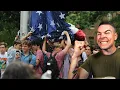 THIS UNC FRAT PROTECTED THE AMERICAN FLAG