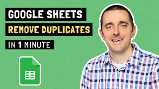 How to Find and Remove Duplicates in Google Sheets