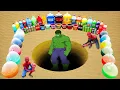 Download Lagu Giant Toothpaste Eruption from Hulk Pit, Balloons of Coca Cola, Fanta and Mentos in Underground