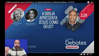 React de Ezequiel Gomes sobre Debate entre Sezar Cavalcante x Marcelo Atafona Rádio Musical FM