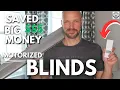 Saved BIG MONEY on Motorized Blinds Allen and Roth Cellular Shades Review