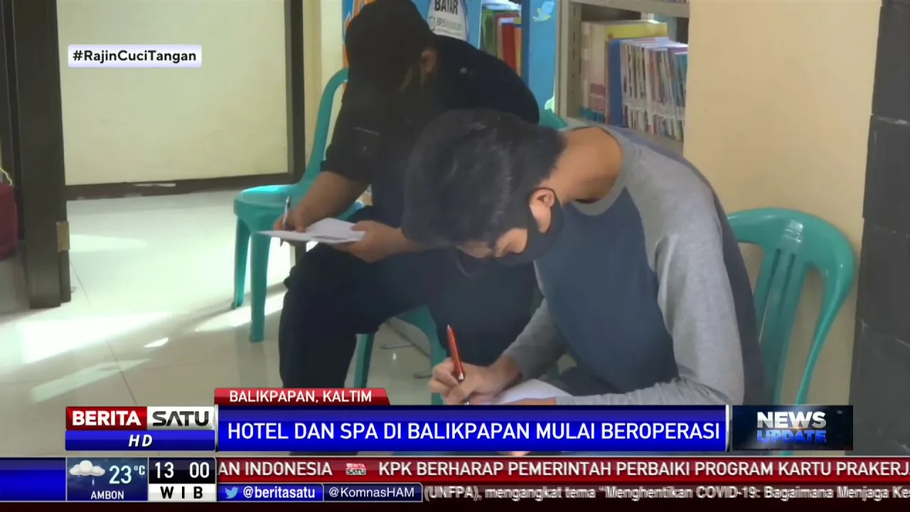 Pemerintah Kota Balikpapan gencar melakukan tracing dengan cara rapid antigen secara acak. Hal ini g. 