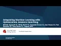 Integrating Machine Learning with Mathematical Optimization Resource Matching