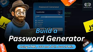 Random Password Generator Using HTML CSS JavaScript