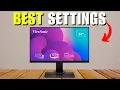 Viewsonic xg2431 best setting