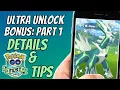 Ultra Unlock Bonus Part 1 Event Details Tips for Pokemon Go