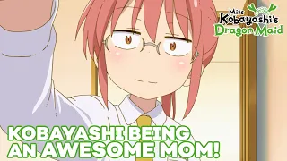 kobayashi being an awesome mom dub miss kobayashis dragon maid