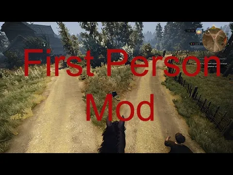 Witcher 3 FIRST PERSON CAMERA REWORKED - White Orchard demo