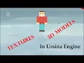 How to add Any 3D Model with Texture in Ursina Engine Ursina Game Engine