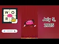 WordBrain Brainy s Clue Hunt Event July 5 2025 - All Parts Full Gameplay Solutions