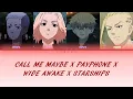 [ Tokyo Revengers ] - Payphone X Call me maybe X Wide awake X Starships        ( Lyrics Video )