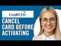 How To Cancel Credit One Card Before Activating How Do I Close Credit One Card Before Activation
